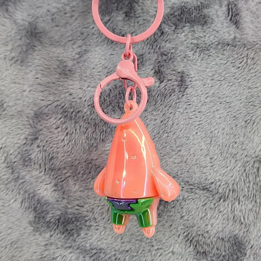 Patrick Star 3D Figure Keychain & Bag Charm SpongeBob SquarePants Character